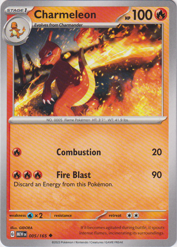 Charmeleon - 005/165