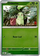 Chikorita - 008/132 - Mega Evolution - Reverse Holo - Card Cavern