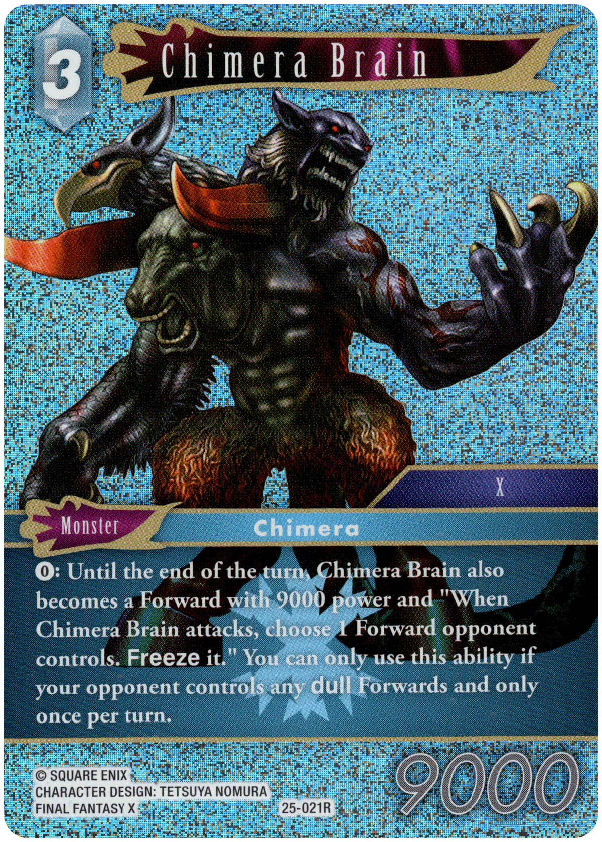 Chimera Brain - 25-021R - Tears of the Planet - Foil - Card Cavern