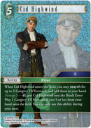 Cid Highwind - 25-043H - Tears of the Planet - Foil - Card Cavern