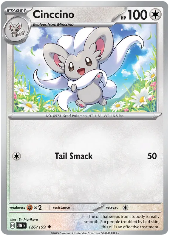 Cinccino - 126/159 - Journey Together - Card Cavern