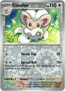 Cinccino - 137/162 - Temporal Forces - Reverse Holo - Card Cavern