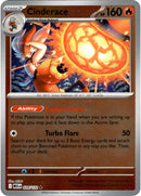 Cinderace - 028/132 - Mega Evolution - Reverse Holo - Card Cavern