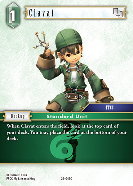 Clavat - 22-043C - Hidden Hope - Card Cavern