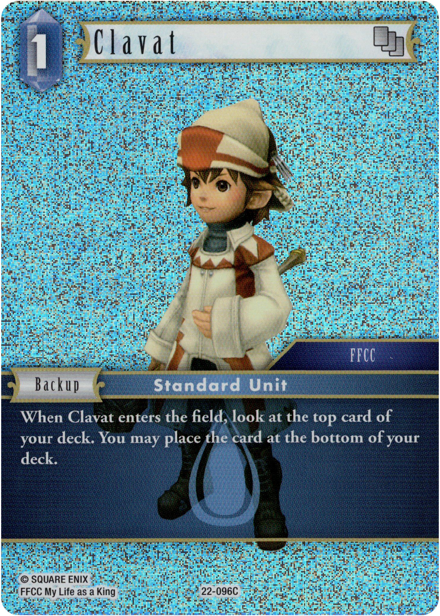 Clavat - 22096C - Hidden Hope - Foil - Card Cavern