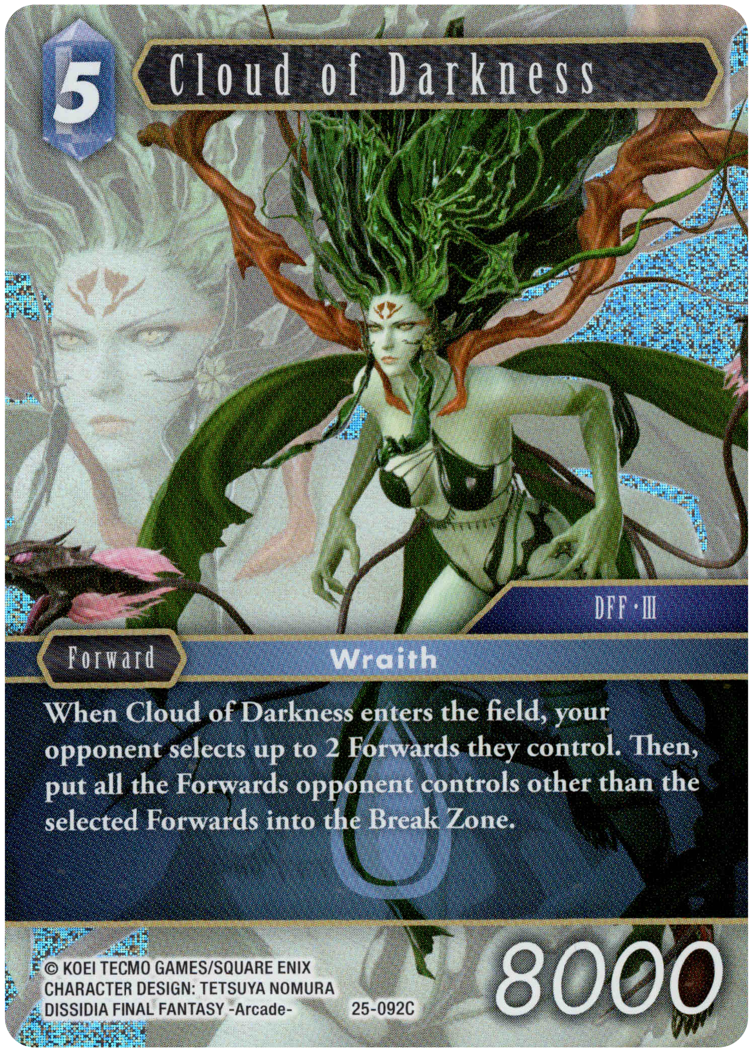 Cloud of Darkness - 25-092C - Tears of the Planet - Foil - Card Cavern