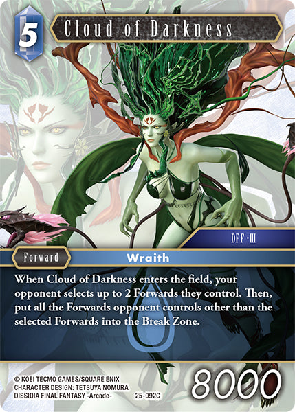 Cloud of Darkness - 25-092C - Tears of the Planet - Card Cavern