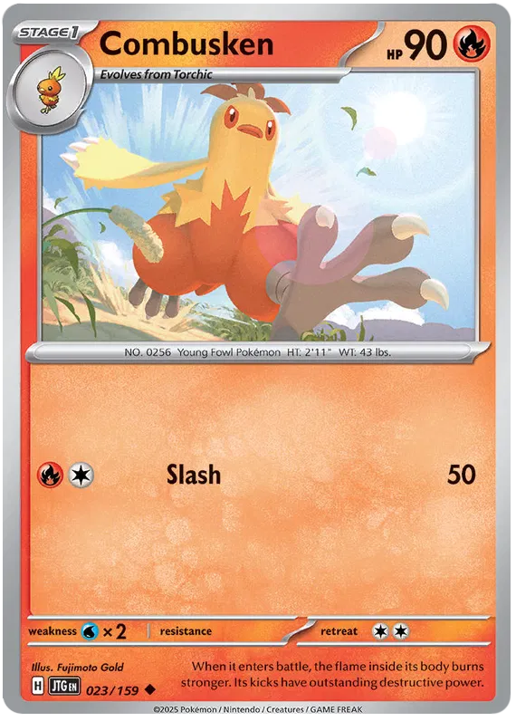 Combusken - 023/159 - Journey Together - Card Cavern