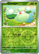 Cottonee - 007/131 - Prismatic Evolutions - Reverse Holo - Card Cavern