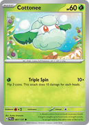 Cottonee - 007/131 - Prismatic Evolutions - Card Cavern