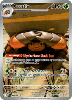 Crustle - 186/182 - Destined Rivals - Holo - Card Cavern