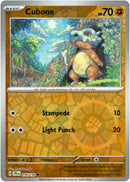 Cubone - 076/159 - Journey Together - Reverse Holo - Card Cavern