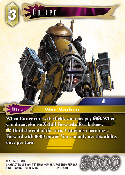 Cutter - 25-057R - Tears of the Planet - Card Cavern