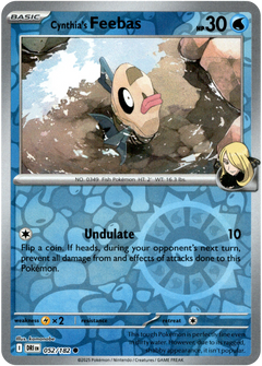 Cynthia's Feebas - 052/182 - Destined Rivals - Reverse Holo - Card Cavern