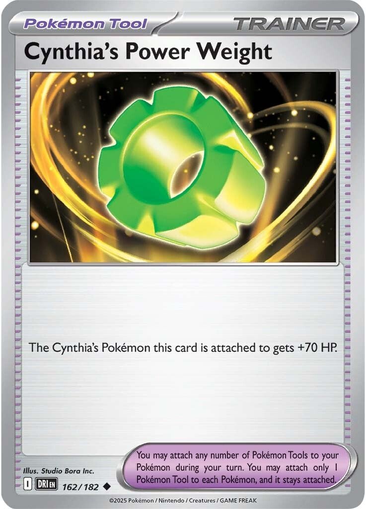 Cynthia's Power Weight - 162/182 - Destined Rivals - Card Cavern