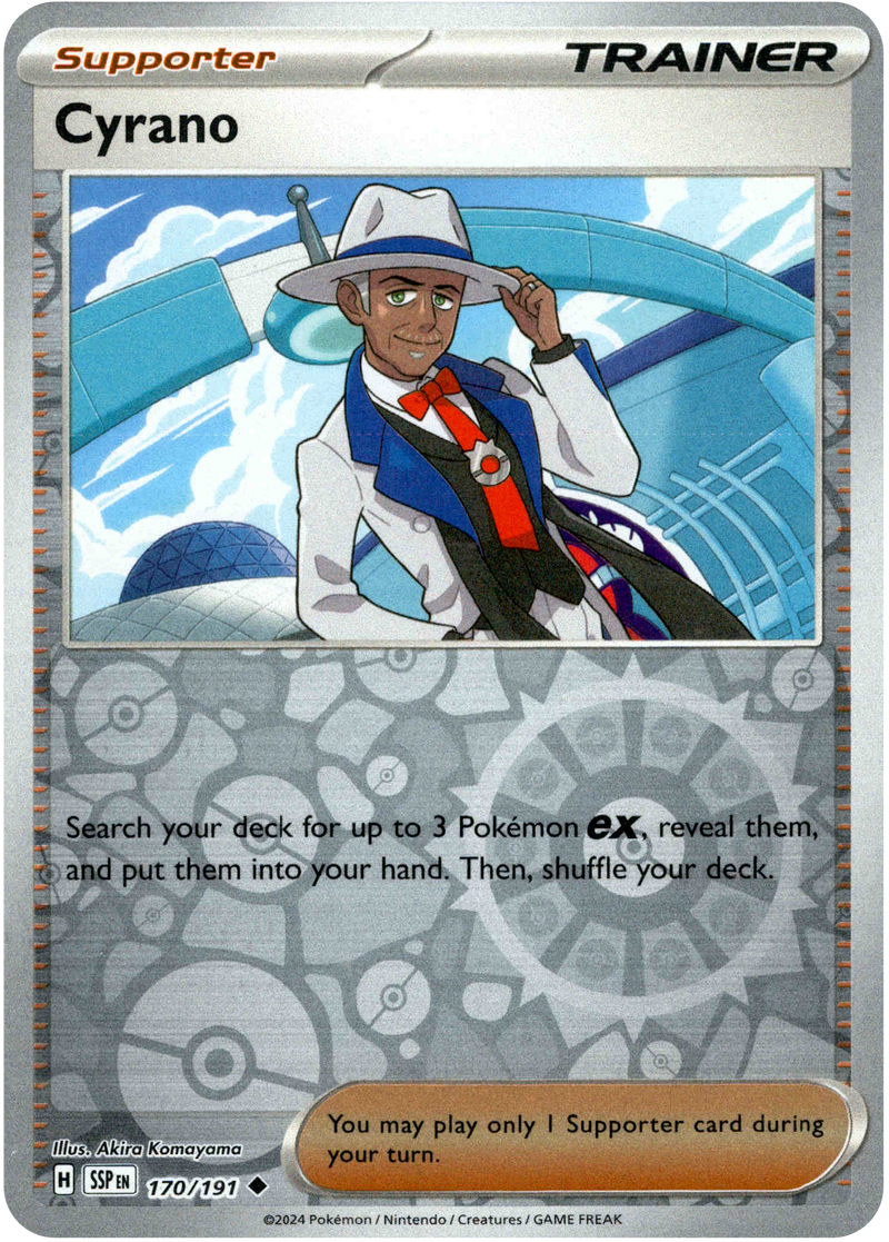 cyrano pokemon card Cyrano - 170/191 - Surging Sparks