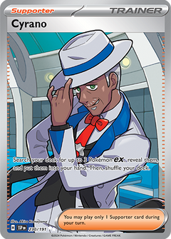 Cyrano - 230/191 - Surging Sparks - Holo - Card Cavern