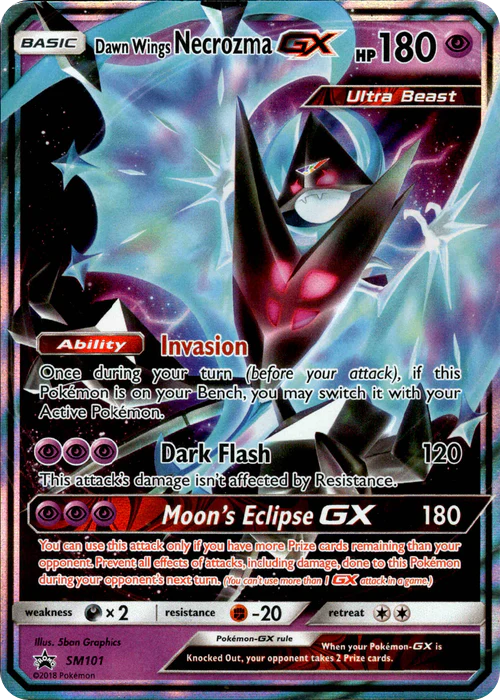 Dawn Wings Necrozma GX - SM101 - Promo - Card Cavern