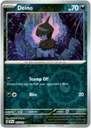 Deino - 117/191 - Surging Sparks - Reverse Holo - Card Cavern