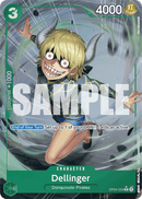 Dellinger Full Art - OP04-029 C - The Best - Foil - Card Cavern