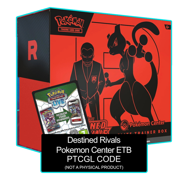 destined rivals card sleeves Destined Rivals Pokemon Center ETB - Sleeves and Deck Box