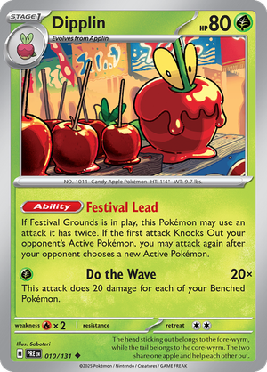 Dipplin - 010/131 - Prismatic Evolutions - Card Cavern