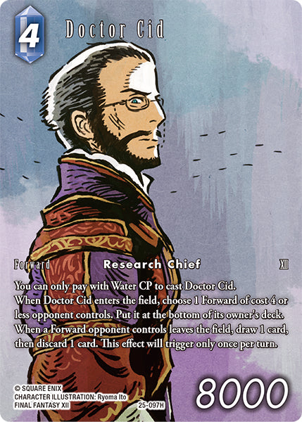 Doctor Cid - 25-097H - Tears of the Planet - Full Art Foil - Card Cavern