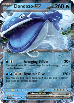 Dondozo ex - 066/182 - Destined Rivals - Holo - Card Cavern