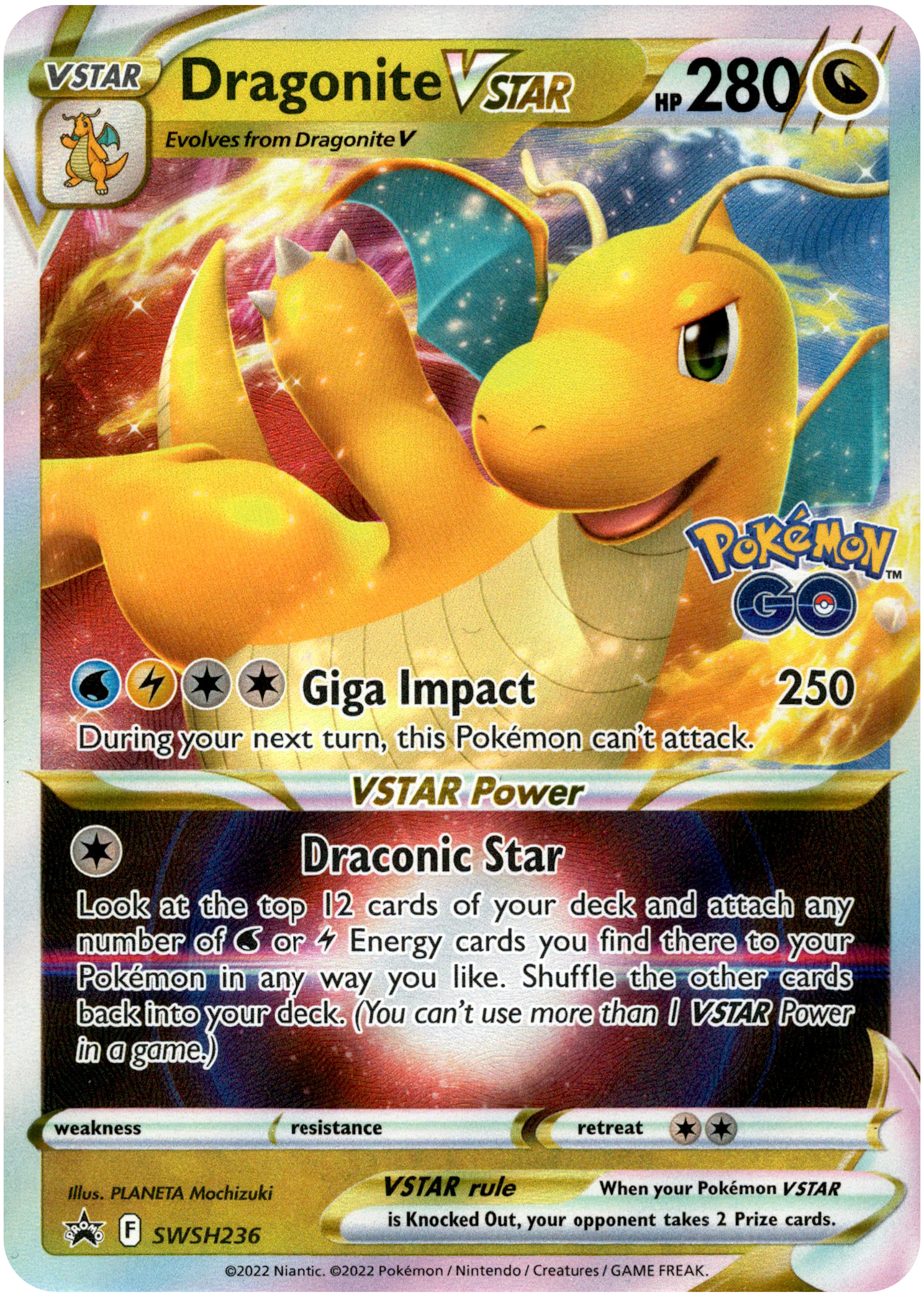 Dragonite VSTAR - SWSH236 - Sword & Shield Promo - Card Cavern