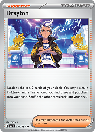 Drayton - 174/191 - Surging Sparks - Card Cavern