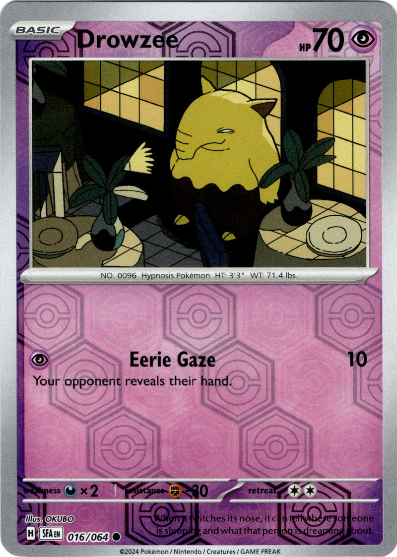 Drowzee - 016/064 - Shrouded Fable