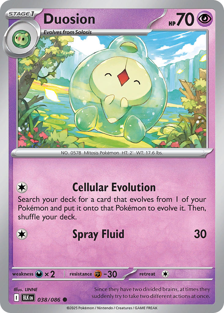 Duosion - 038/086 - Black Bolt - Card Cavern