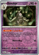Dusclops - 036/131 - Prismatic Evolutions - Reverse Holo - Card Cavern