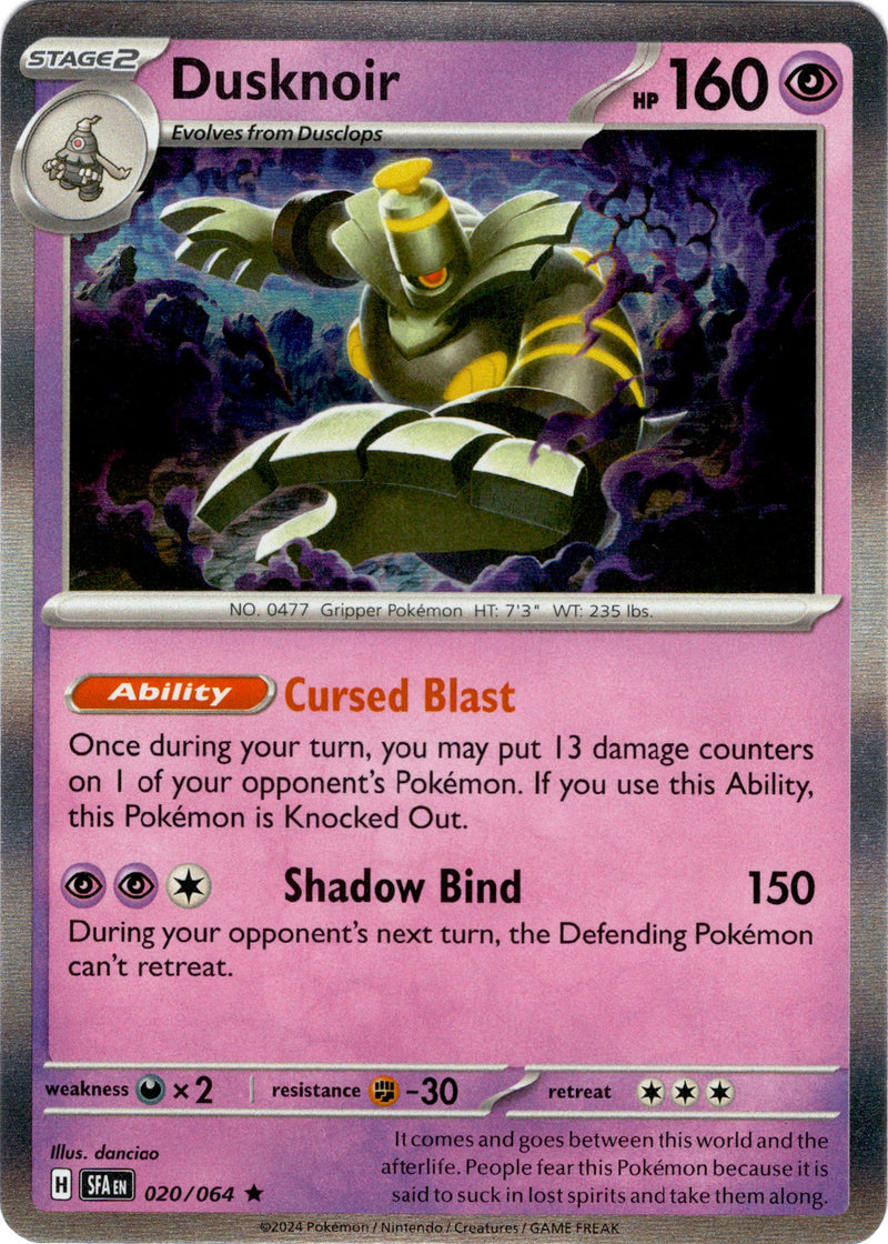 Dusknoir - 020/064 - Shrouded Fable