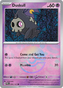 Duskull (Poke Ball Pattern) - 035/131 - Prismatic Evolutions - Holo - Card Cavern