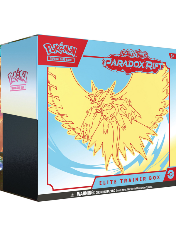Paradox Rift - Roaring Moon ex (Blue) - Elite Trainer Box - Card Cavern