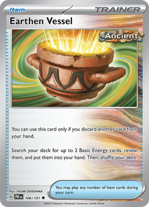 Earthen Vessel - 106/131 - Prismatic Evolutions - Card Cavern