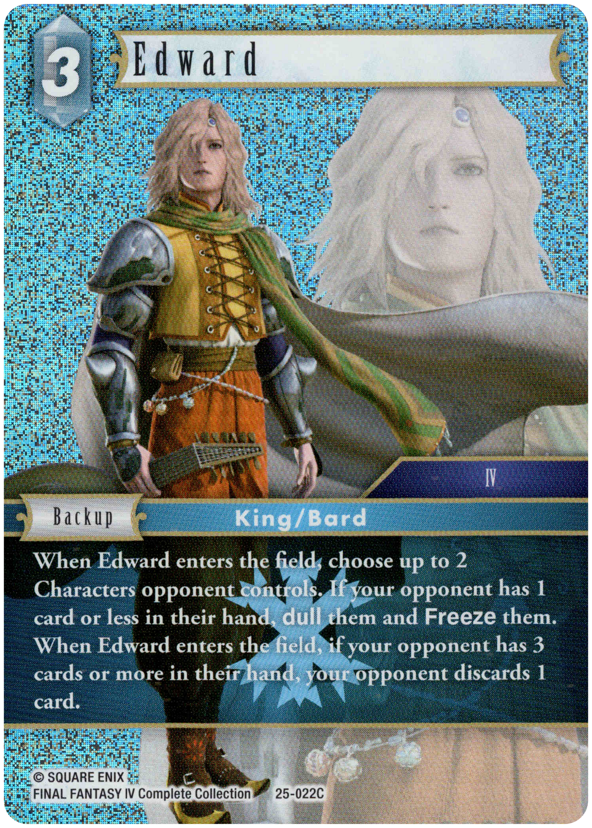 Edward - 25-022C - Tears of the Planet - Foil - Card Cavern