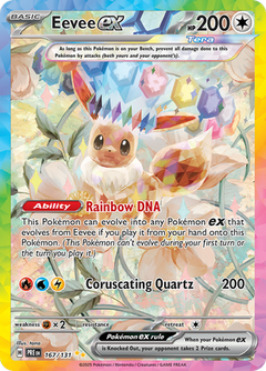 Eevee ex - 167/131 - Prismatic Evolutions - Holo - Card Cavern