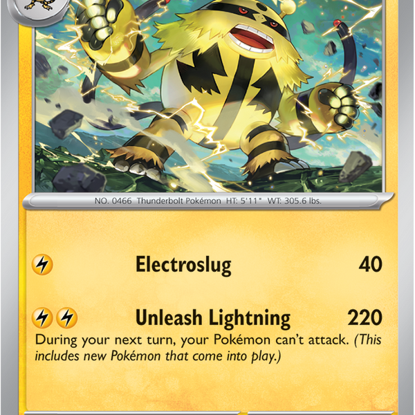 Electivire - 047/142 - Stellar Crown Card Cavern Trading Cards, LLC Electivire - 047/142 - Stellar Crown Card Cavern Trading Cards, LLC
