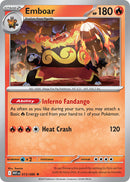 Emboar - 013/086 - White Flare - Holo - Card Cavern