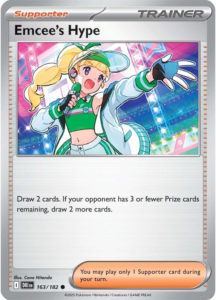 Emcee's Hype - 163/182 - Destined Rivals - Card Cavern