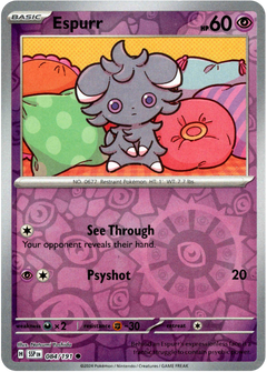 Espurr - 084/191 - Surging Sparks - Reverse Holo - Card Cavern