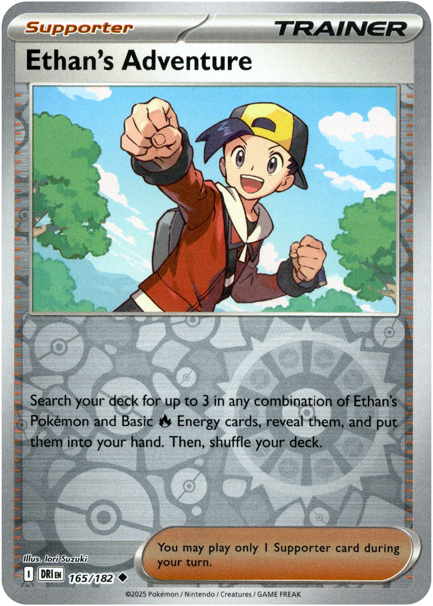 Ethan's Adventure - 165/182 - Destined Rivals - Reverse Holo - Card Cavern