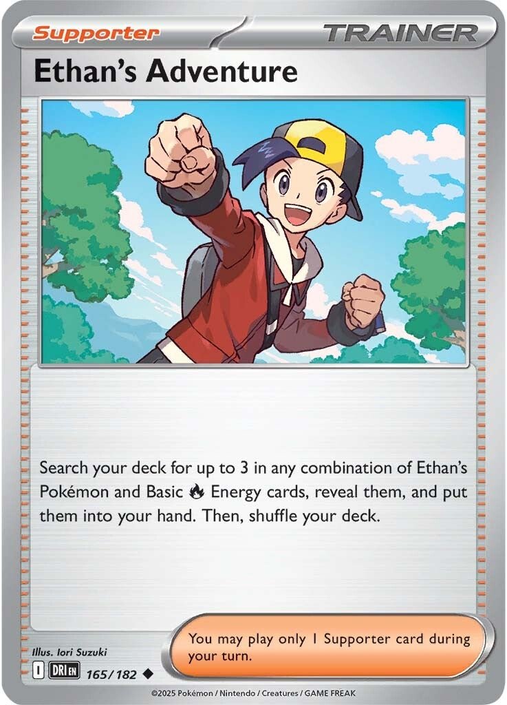 Ethan's Adventure - 165/182 - Destined Rivals - Card Cavern