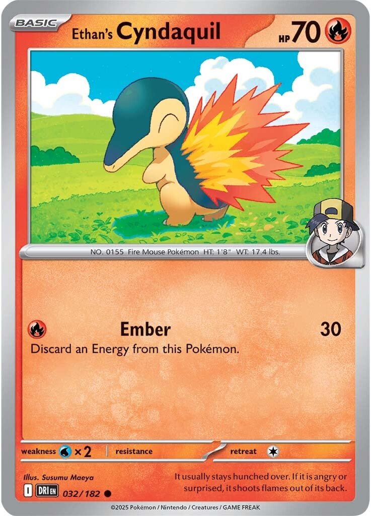 Ethan's Cyndaquil - 032/182 - Destined Rivals - Card Cavern
