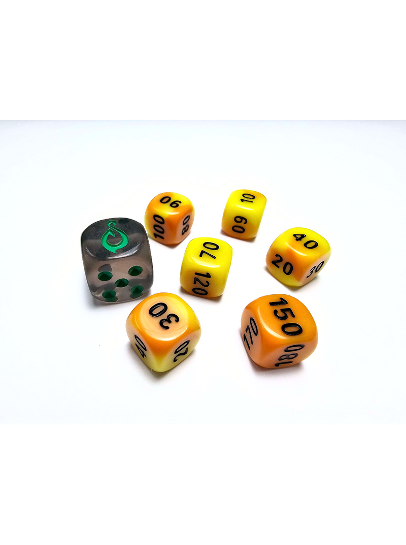 Evolving Skies ETB Green/Yellow Dice 6 Damage Counters and 1 CoinFl