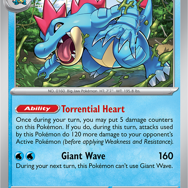 Feraligatr - 041/162 - Temporal Forces