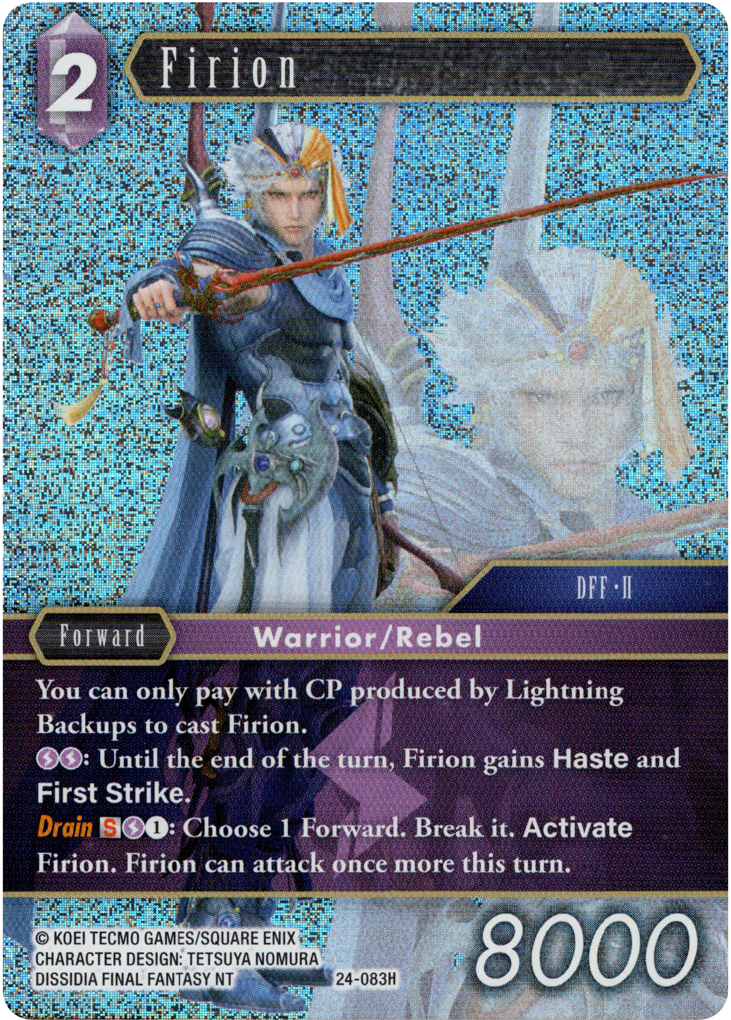 Firion - 24-083H - Hidden Legends - Foil - Card Cavern