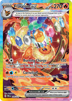 Flareon ex - 146/131 - Prismatic Evolutions - Holo - Card Cavern
